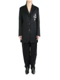 Simone Rocha crystal-embellished jacket - Black