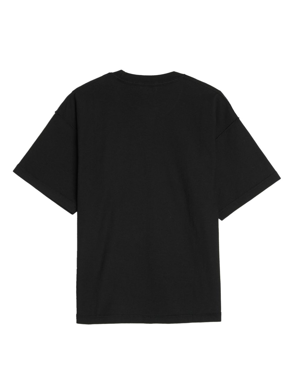 John Elliott cropped T-shirt - Zwart