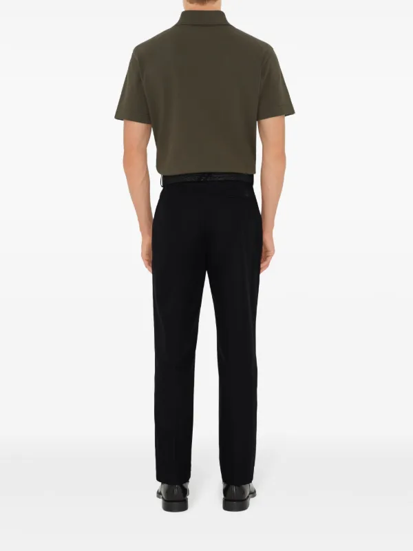 Burberry EKD Cotton Polo Shirt | Green | FARFETCH