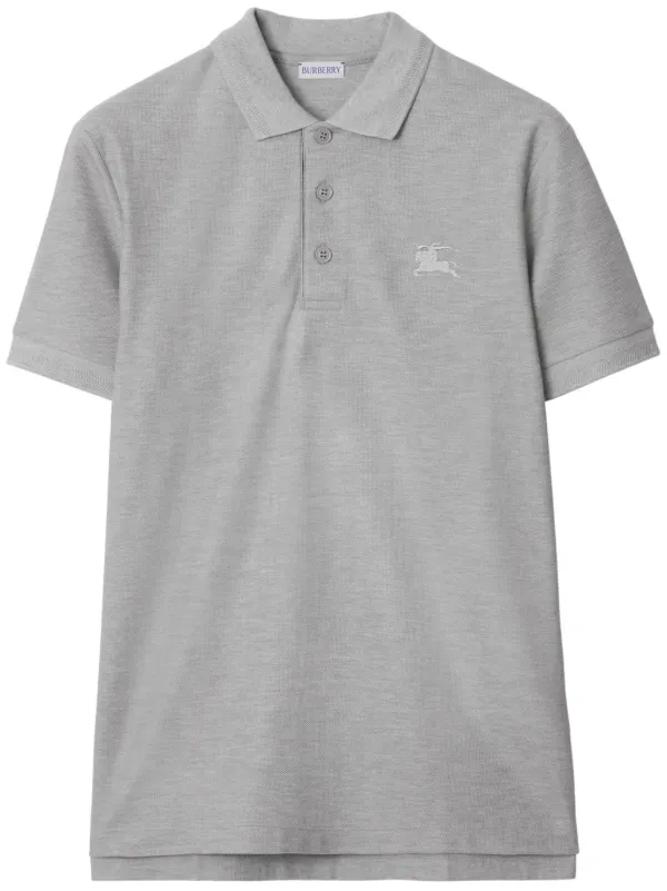 Grey burberry polo hotsell