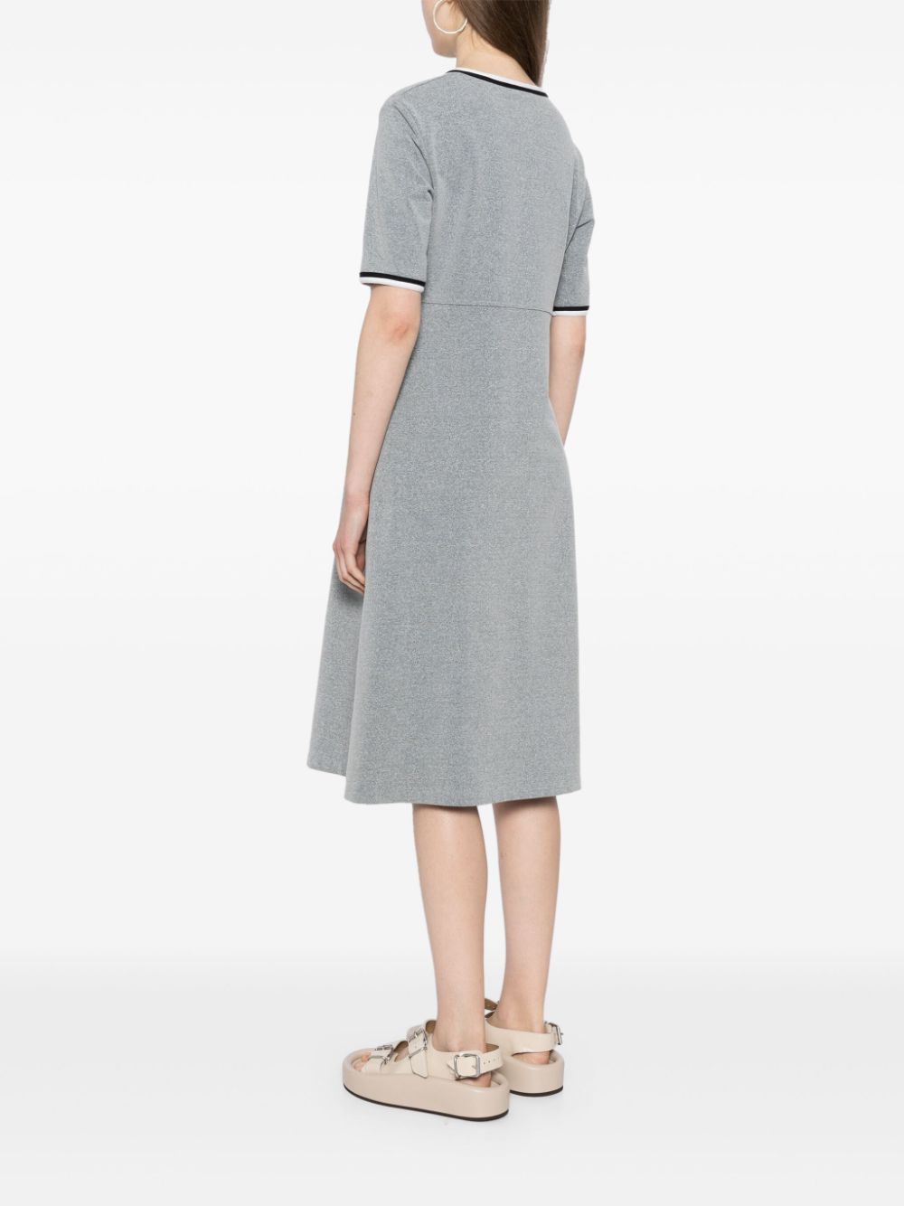 CHANEL crew neck short sleeves dress Women