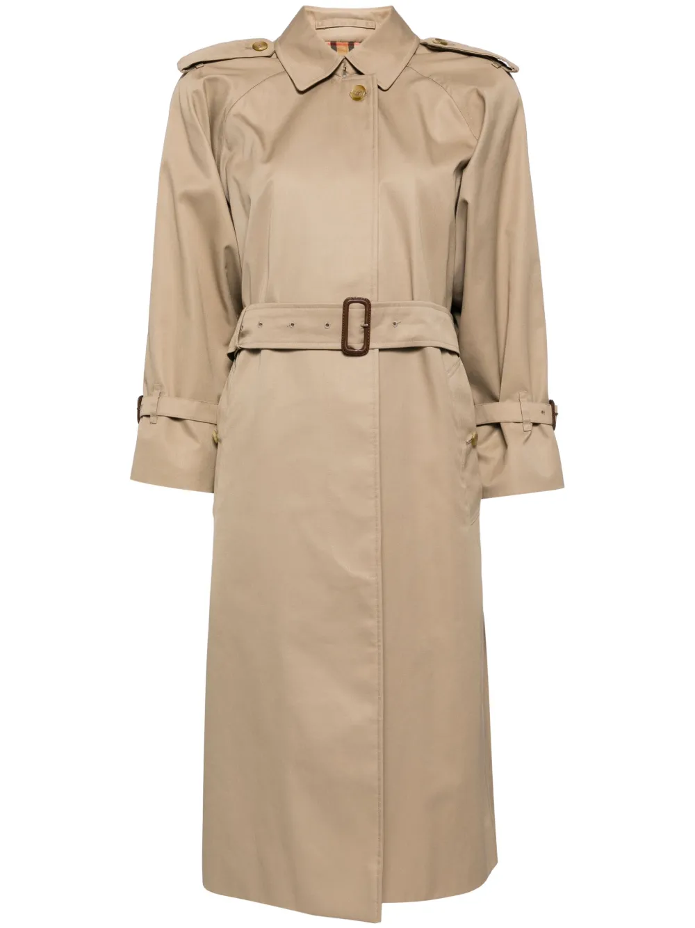 Burberry Pre-Owned 1990-2000 trench coat - Brown