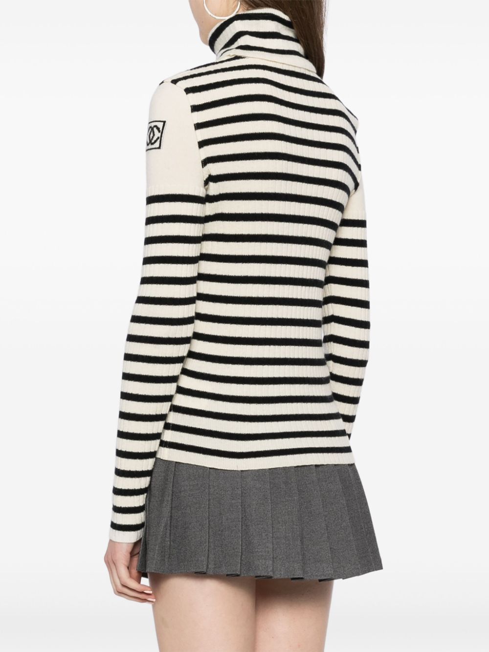 CHANEL wool-cashmere jumper Women