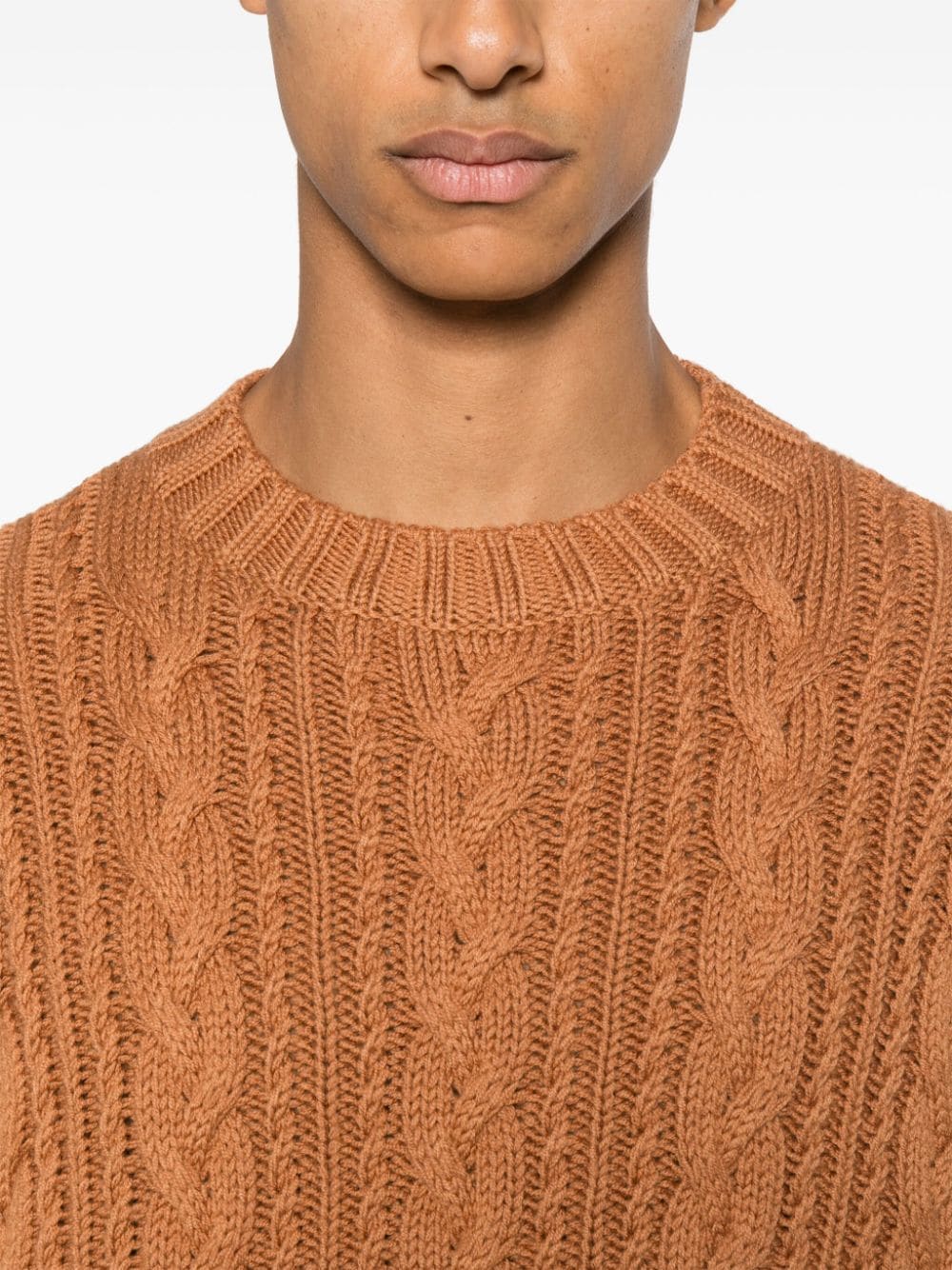 Shop Alanui Hues Of The Desert Sweater In Orange