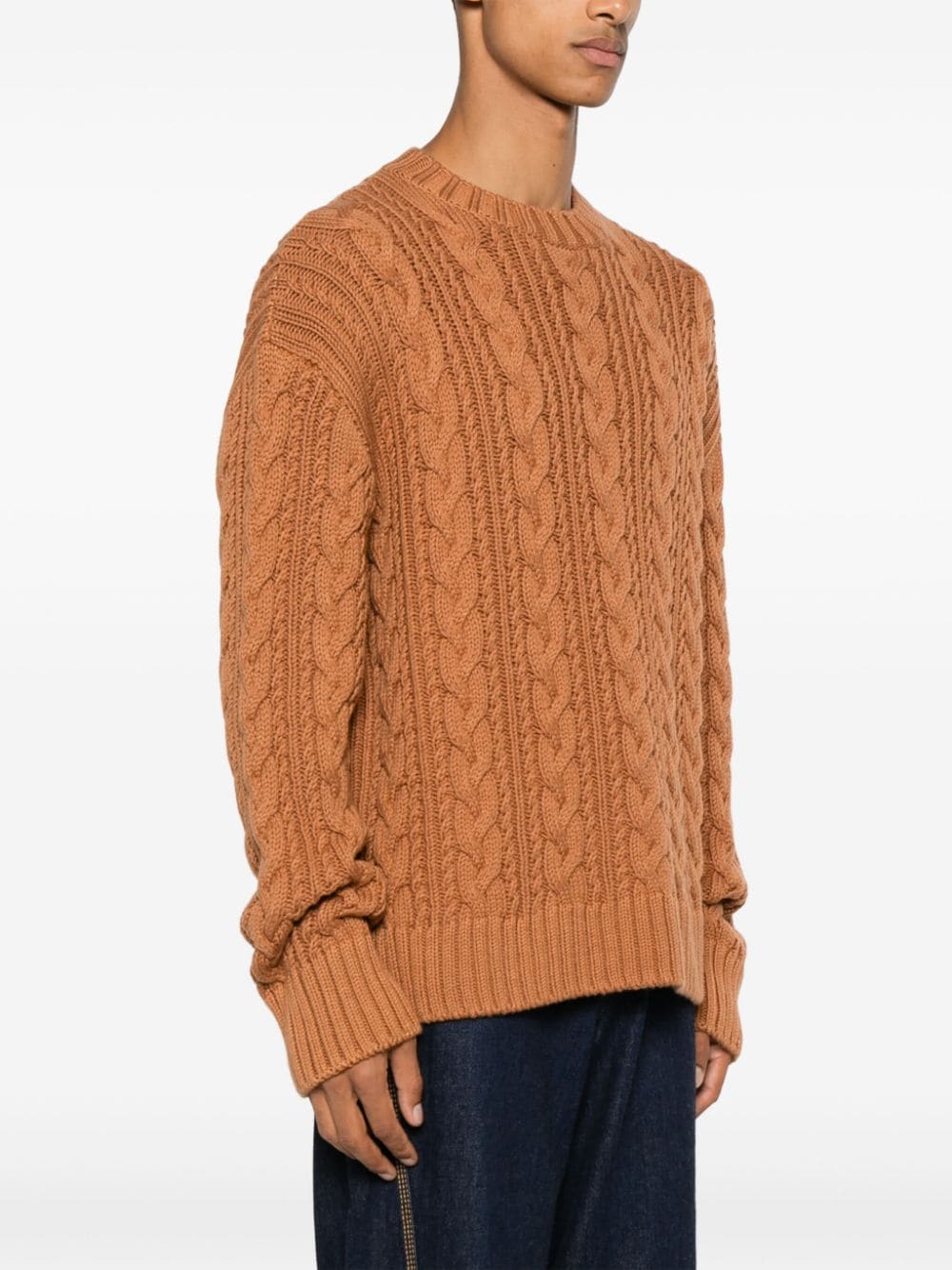 Shop Alanui Hues Of The Desert Sweater In Orange