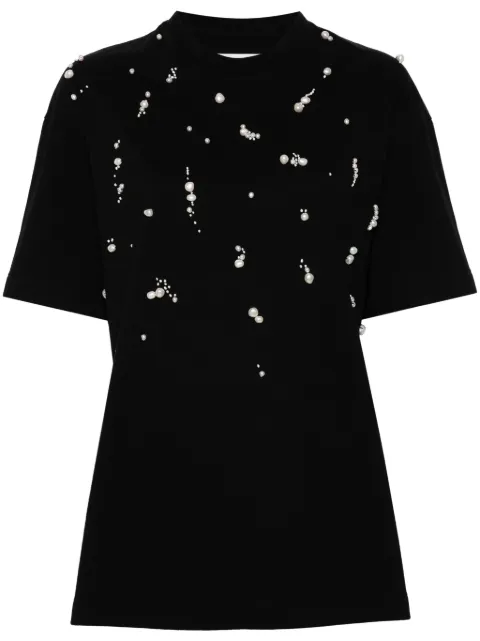 Jil Sander pearl-embellished T-shirt