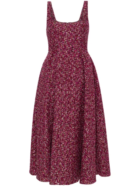 Alessandra Rich sequin-embellished tweed mini dress