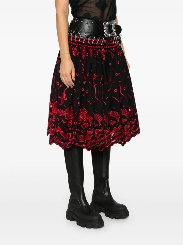 chopova lowena カラビナ　スカート Chopova Lowena カラビナ スカート | ブラック | FARFETCH JP