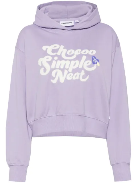 CHOCOOLATE logo design hoodie