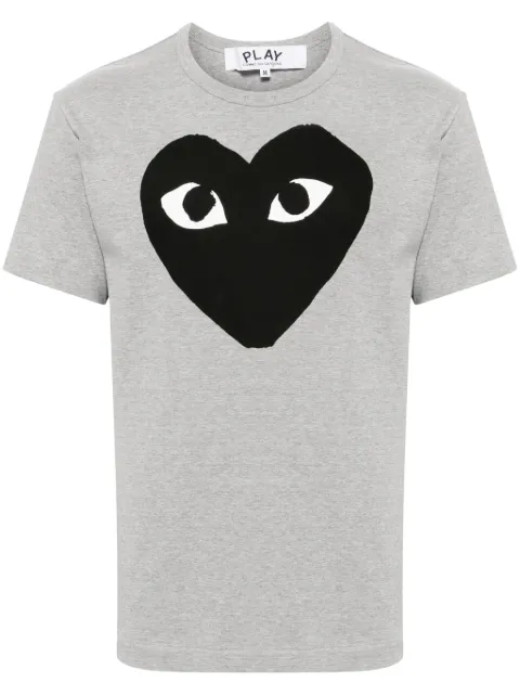 Comme Des Garçons Play signature heart print cotton T-shirt