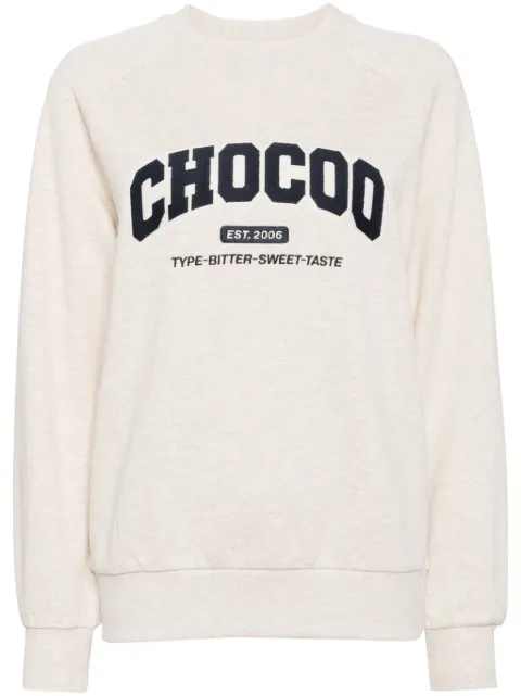 CHOCOOLATE logo patch sweatshirt