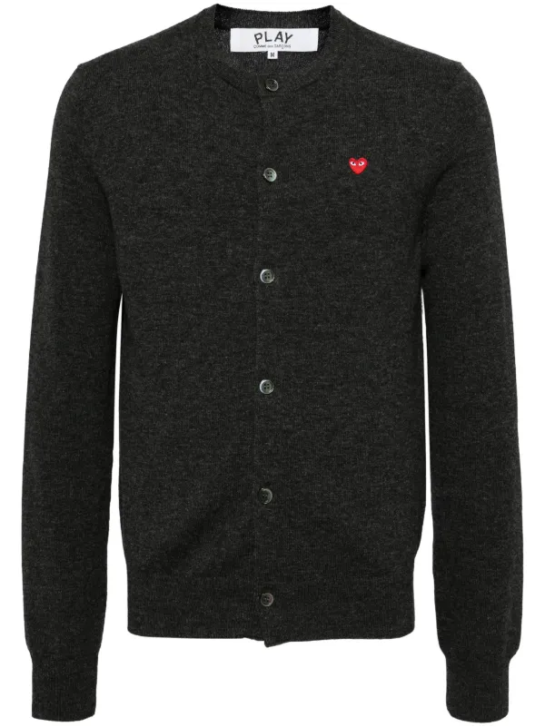 Comme Des Garçons Play カーディガン | グレー | FARFETCH JP