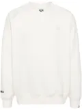 AAPE BY *A BATHING APE® logo patch sweatshirt - White