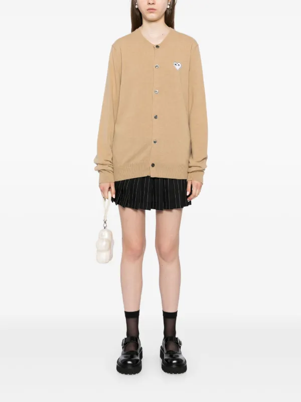 Comme Des Garçons Play ウール カーディガン | ニュートラル
