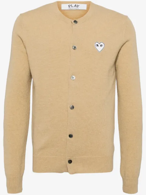 Comme Des Garçons Play Klassischer Cardigan