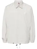 AAPE BY *A BATHING APE® logo-patch long-sleeved jacket - Grey