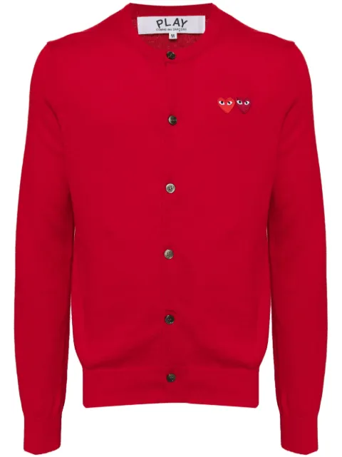 Comme Des Garçons Play embroidered cardigan