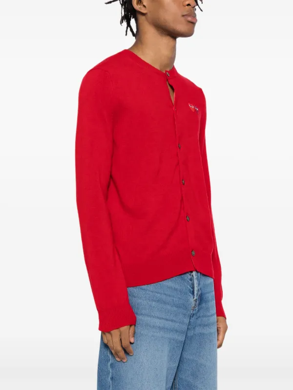 美品 tricot Comme des Garçons 赤サテン薄手カーディガン COMME des GARCONS（カーディガン ・ レッド/赤色系）のフリマアイテム一覧