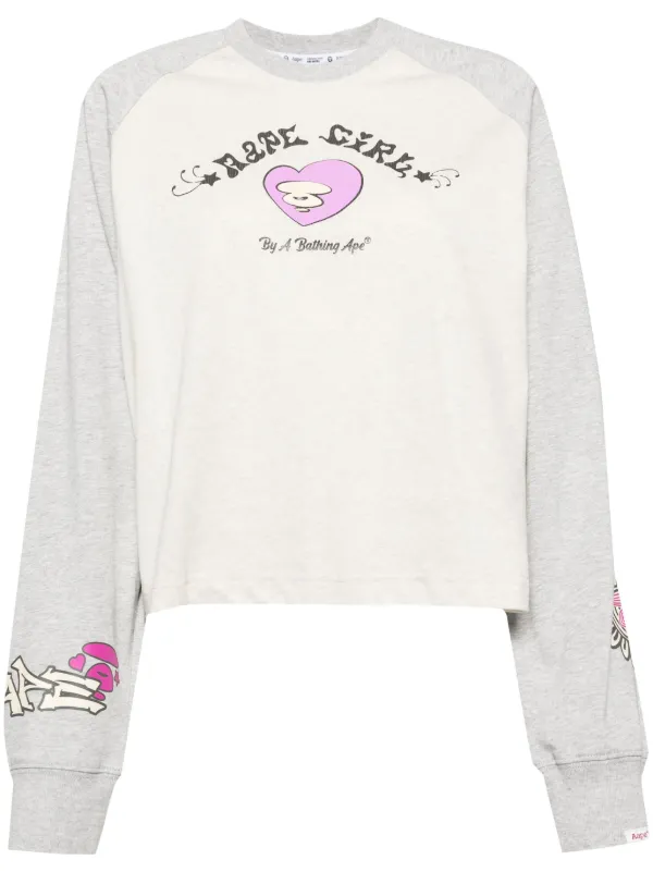 【AAPE by A BATHING APE】Moonface バック ロゴ Tシャツ ♪ Aape Moonface logo print tee | Bape official website – INT