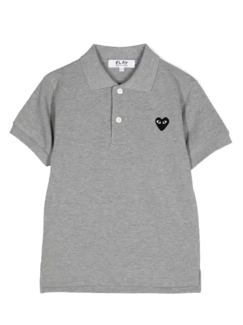 Comme Des Garçons Play embroidered polo shirt