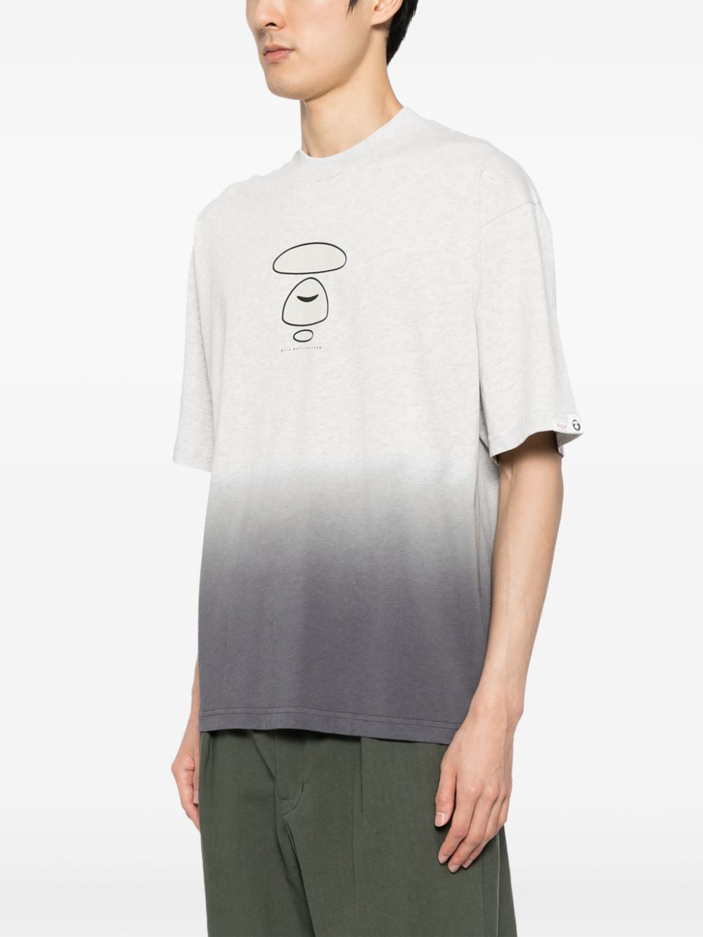 AAPE BY *A BATHING APE logo-printed cotton T-shirt Men