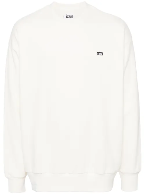Izzue sweat à logo brodé - Blanc - izzue - Modalova