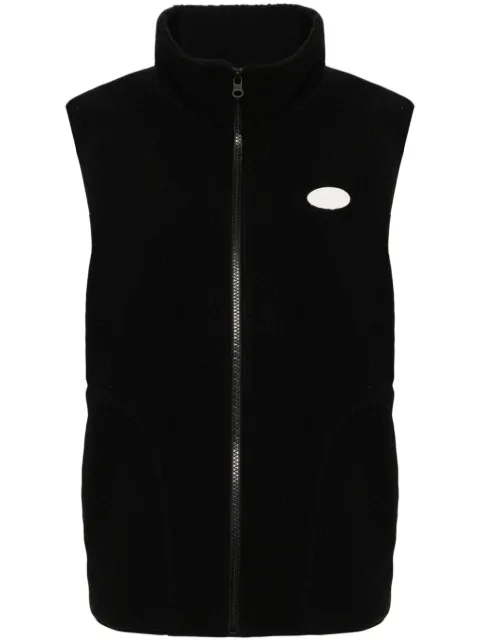 CHOCOOLATE fleece zip up vest