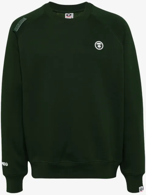 AAPE BY *A BATHING APE® logo patch sweatshirt