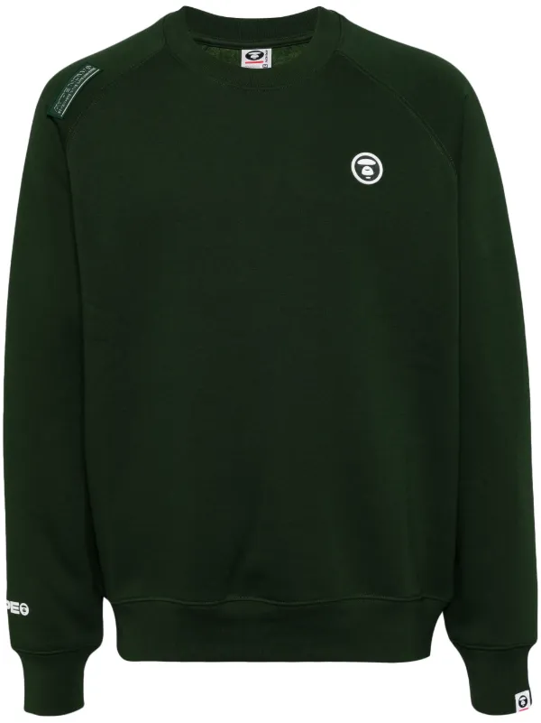 AAPE BY *A BATHING APE® ロゴ スウェットシャツ | グリーン | FARFETCH JP