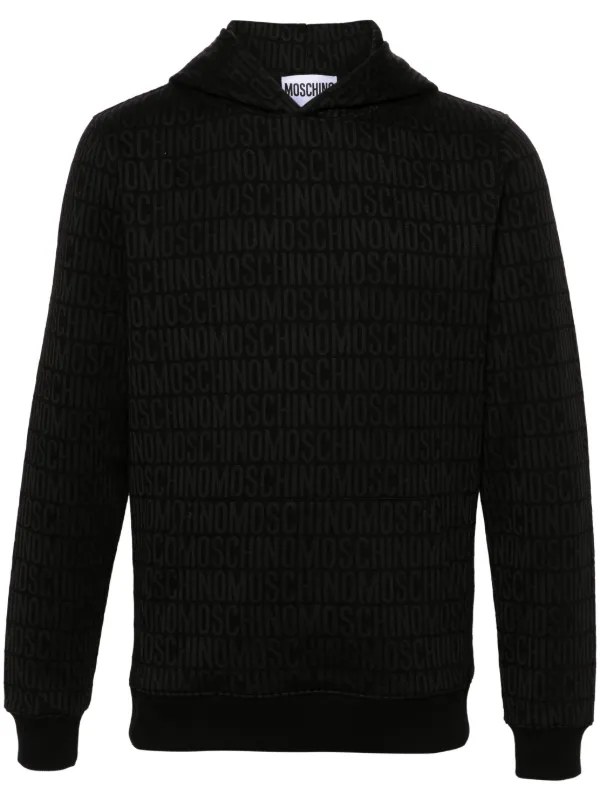 Moschino ロゴ パーカー | ブラック | FARFETCH JP