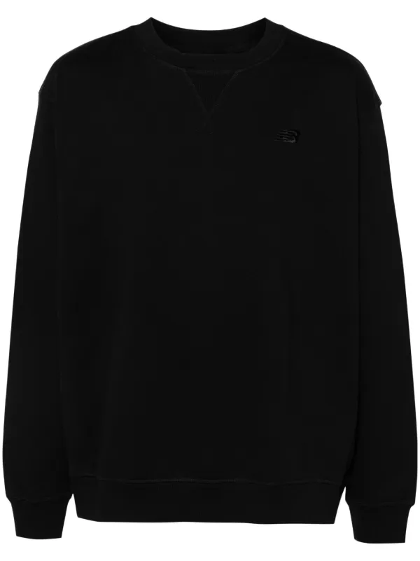 New balance black sweatshirt best sale