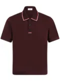 Ferragamo autograph polo shirt - Red