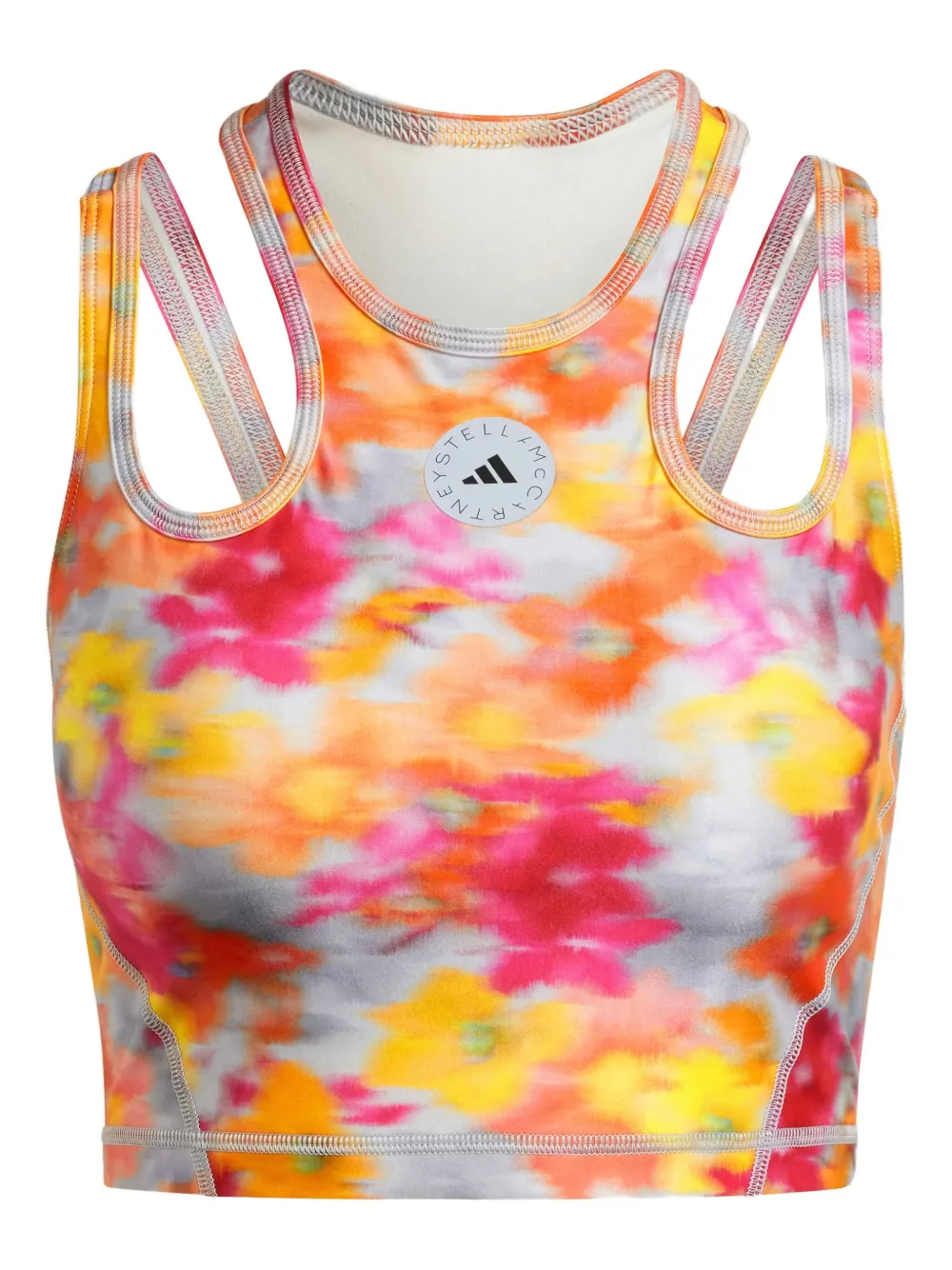 adidas by Stella McCartney tie-dye top | Multicolour | Image 1