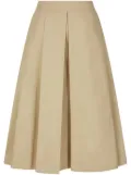 STUDIO TOMBOY cotton skirt - Neutrals