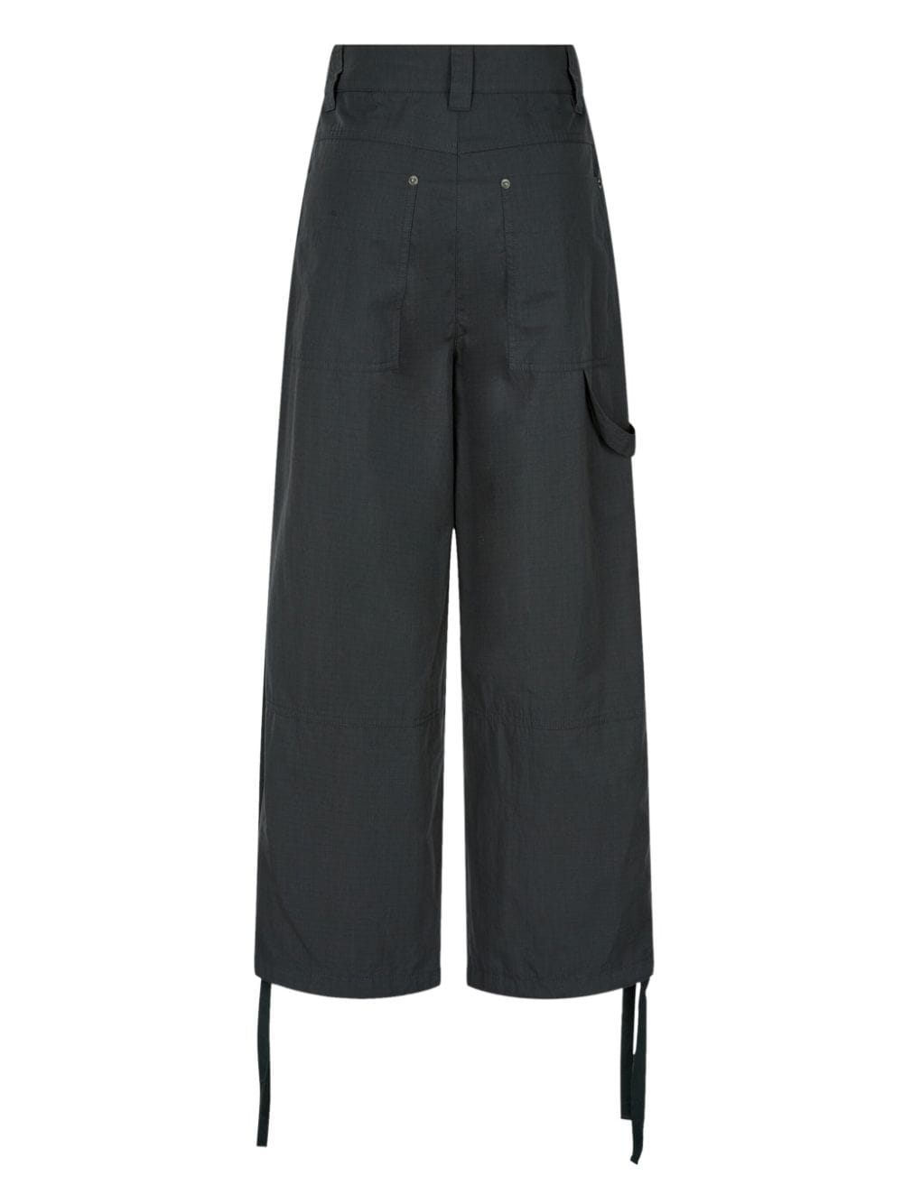 STUDIO TOMBOY creased straight-leg trousers - Grijs