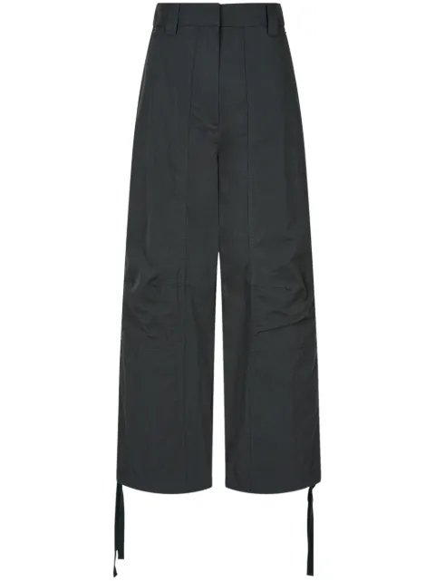 STUDIO TOMBOY creased straight-leg trousers