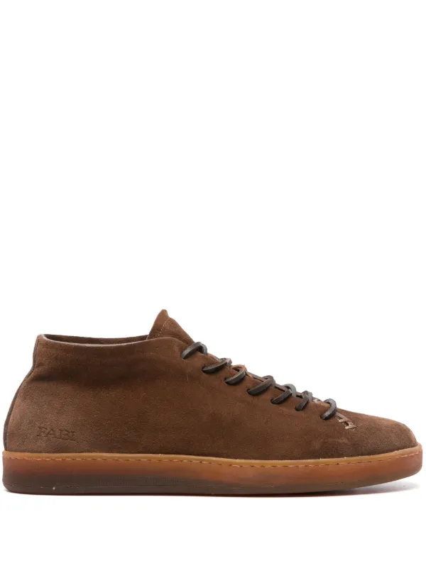Fabi Baskets En Daim Marron FARFETCH DZ