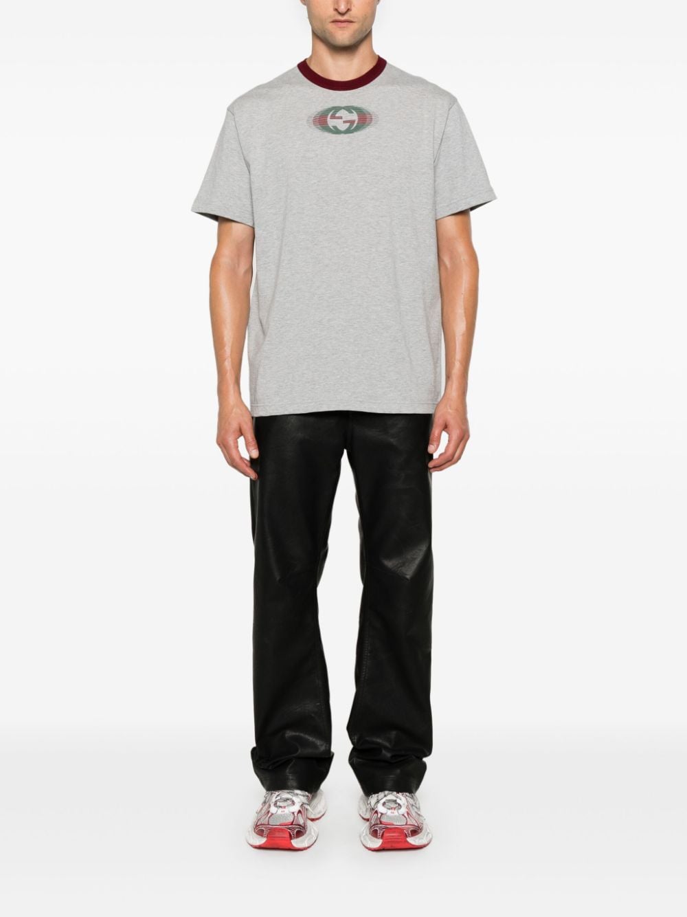 Gucci cotton jersey T-shirt - Grijs