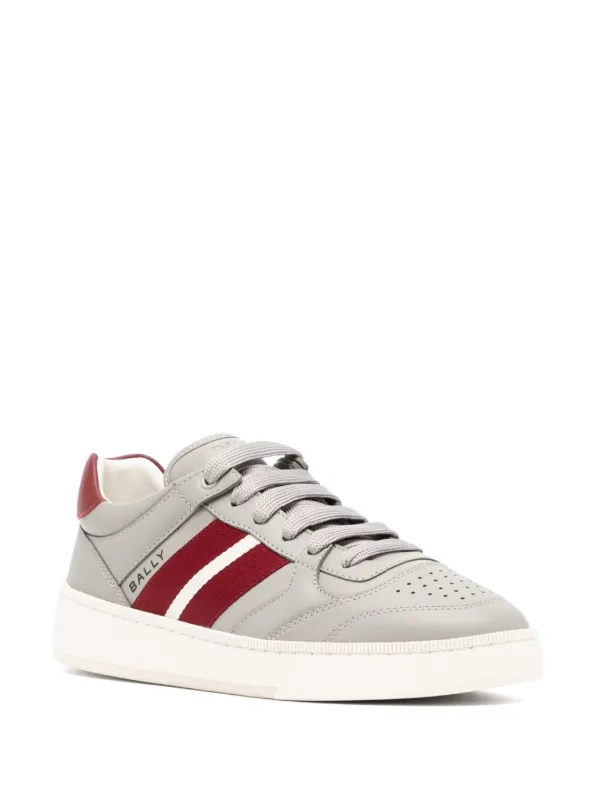 【送料&関税込】Bally Sneaker rebby Amazon.com: Bally, Rebby Striped Leather Low-Top Sneakers