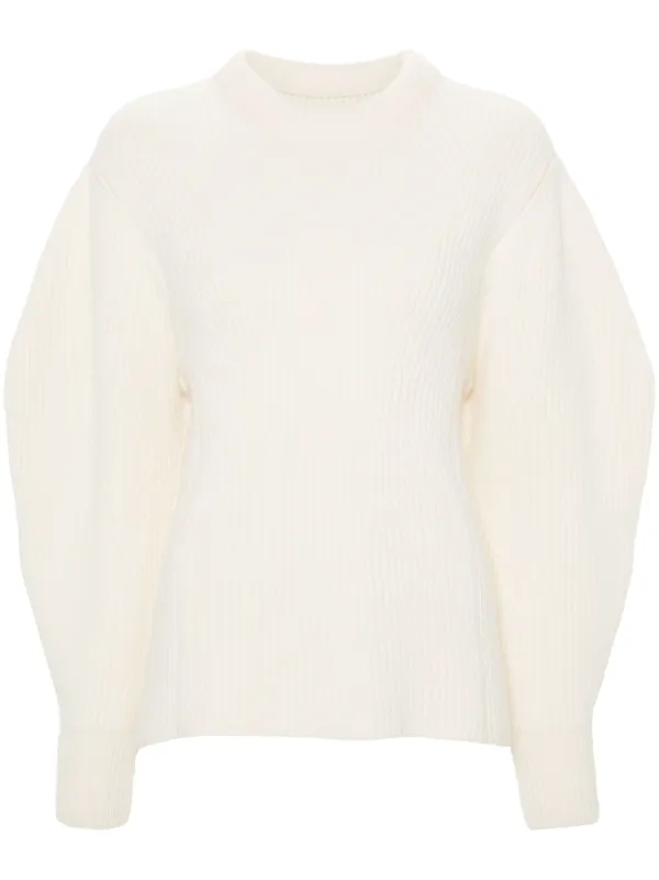 【送料&関税込】Jil Sander White Wool Knitwear 24831447_55046626_600.jpg