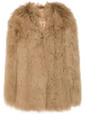 Prada shearling jacket - Brown