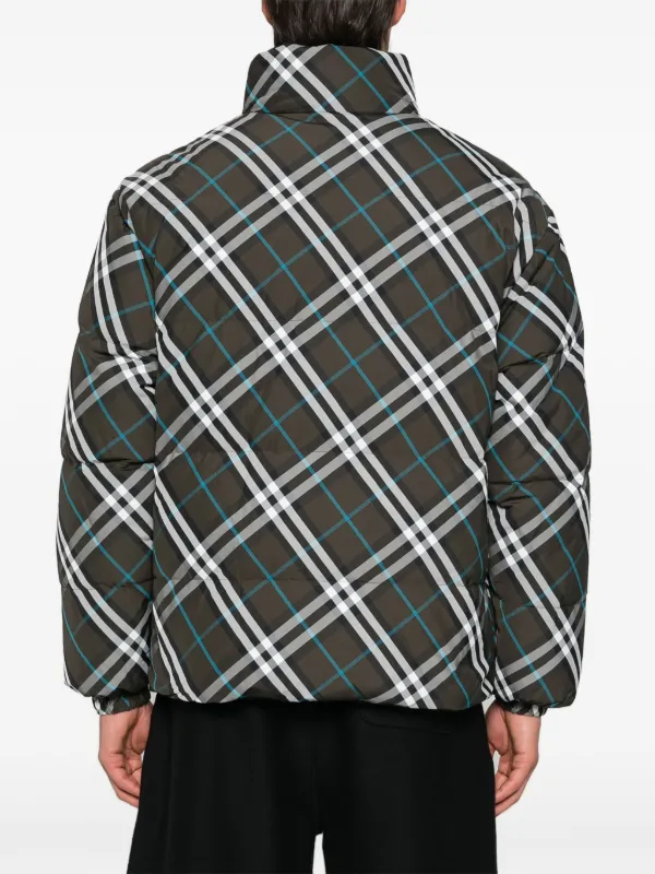 Burberry Vintage-check Puffer Jacket | Brown | FARFETCH PL