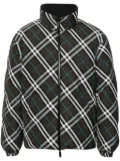 Burberry Vintage-check puffer jacket - Brown
