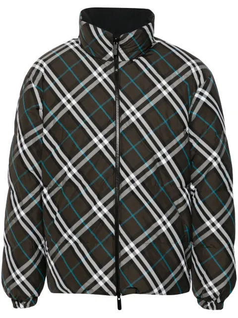 Burberry Vintage-check puffer jacket
