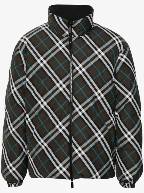 Burberry Vintage-check puffer jacket