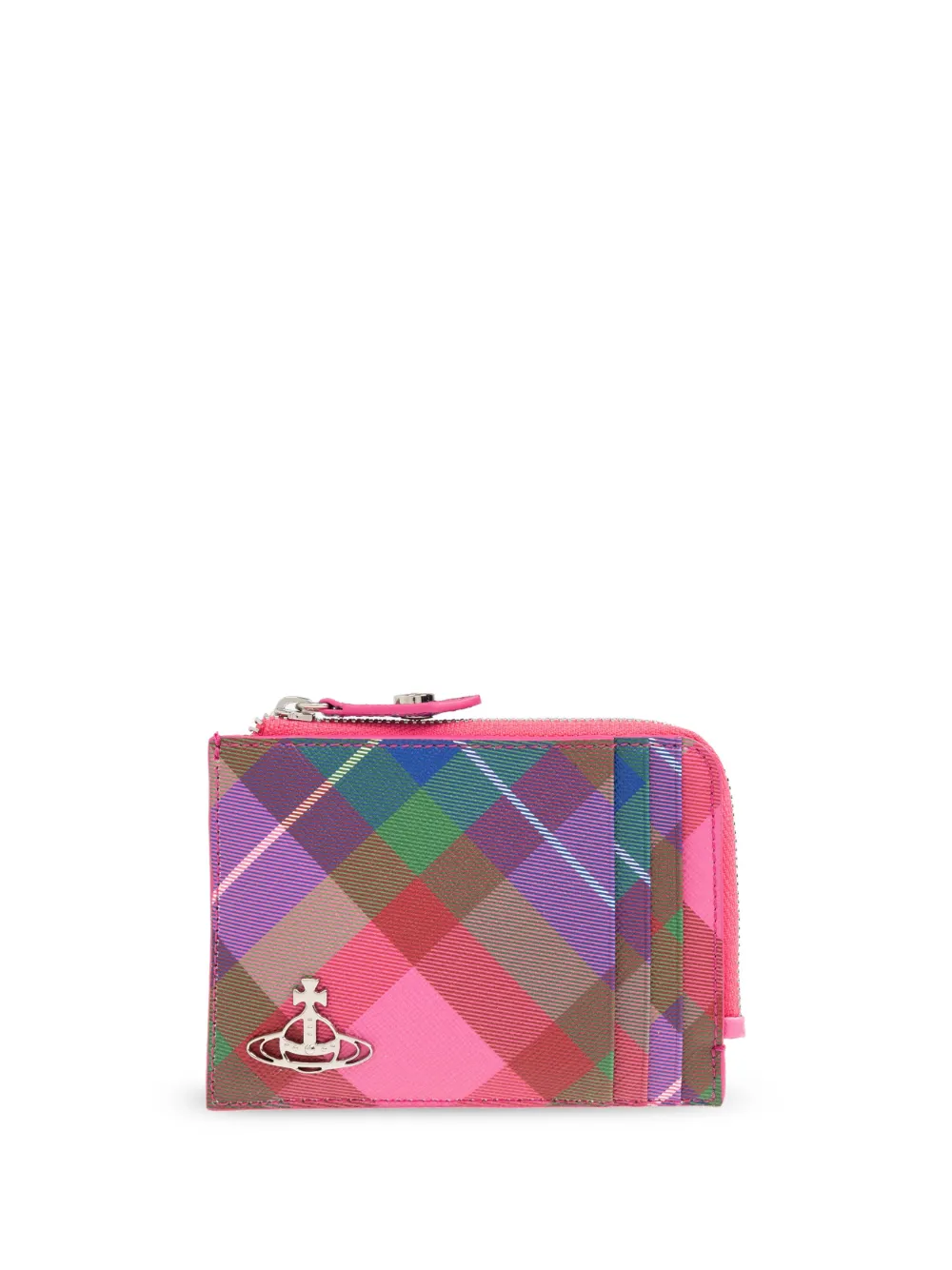 Vivienne Westwood Candy Tartan bi-fold wallet | Smart Closet
