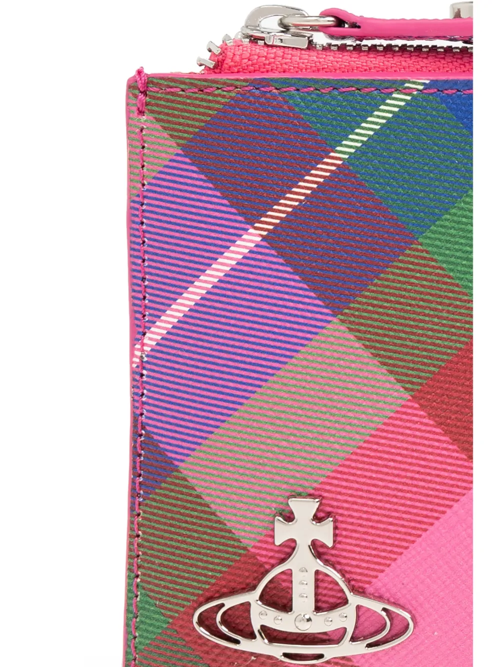 Vivienne Westwood Candy Tartan bi-fold wallet | Smart Closet