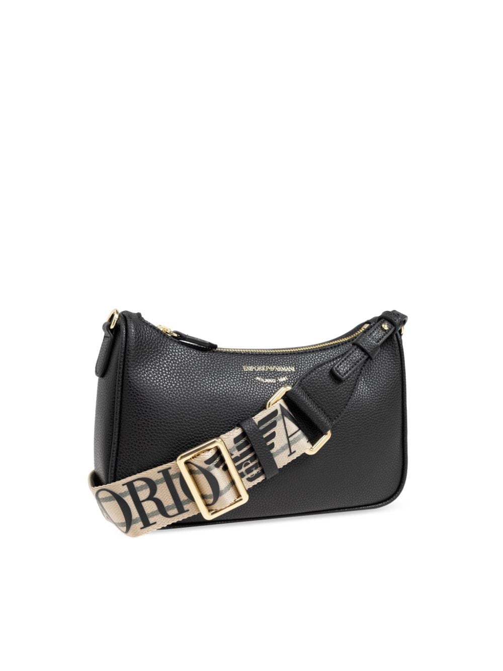 Shop Emporio Armani Lily Crossbody Bag In Black