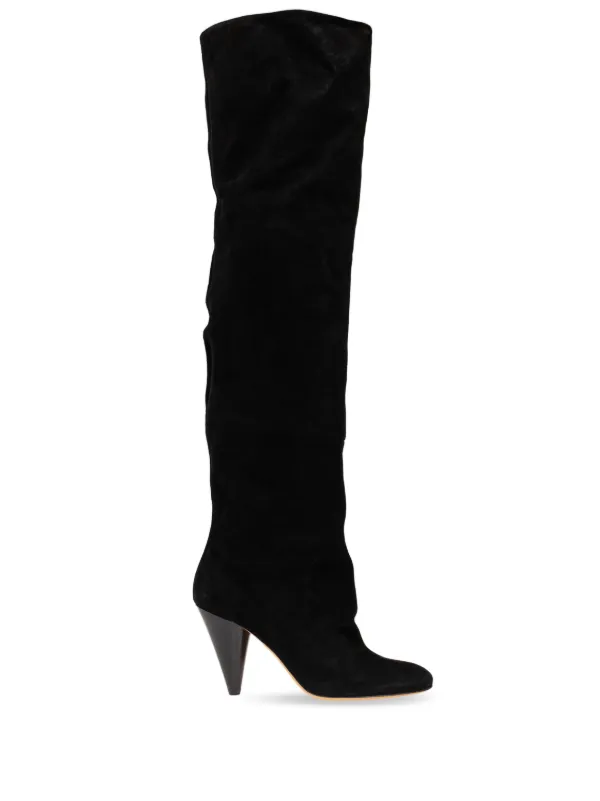 Proenza Schouler Cone Boots in Black