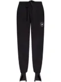 adidas by Stella McCartney logo print joggers - Black